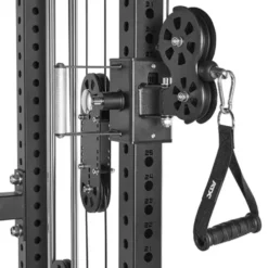 Multi pull rack 2.0 de musculation pour Home Gym Avec 6 points de traction et colonnes de poids 2 x 110 kg - ATX