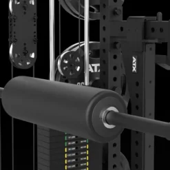 Multi pull rack 2.0 de musculation pour Home Gym Avec 6 points de traction et colonnes de poids 2 x 110 kg - ATX