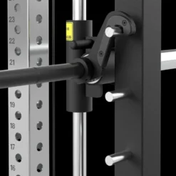 Multi Pull Smith Rack ATX fitness 2 x 110 kg avec résistance extrême de 1000 kg et 6 points de traction pivotants