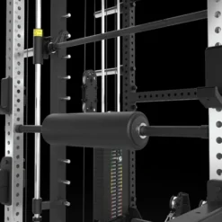 Multi Pull Smith Rack ATX fitness 2 x 110 kg avec résistance extrême de 1000 kg et 6 points de traction pivotants
