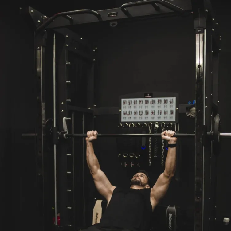 Multi-station de musculation complète à double colonnes de poids 2 x 100 kg - Set d'accessoires inclus - B200 V3