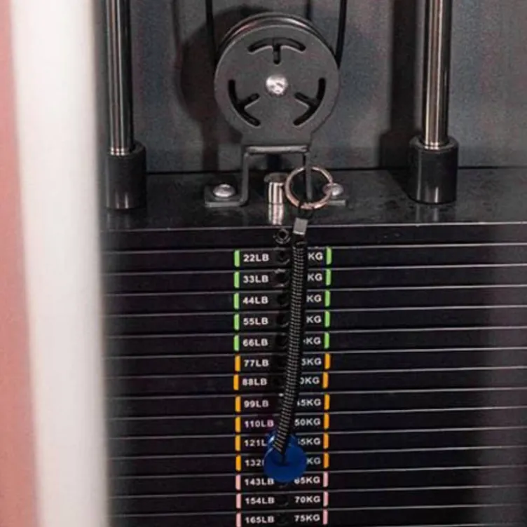 Multi-station de musculation complète à double colonnes de poids 2 x 100 kg - Set d'accessoires inclus - B200 V3