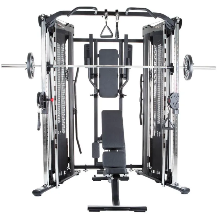 Multi-station de musculation professionnelle - Smith machine polyvalente - Autark 10.0
