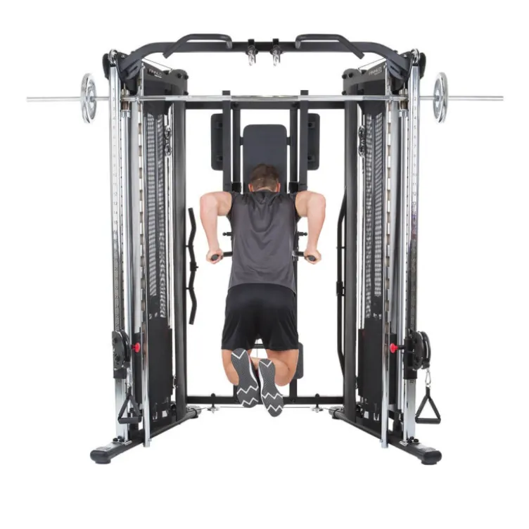 Multi-station de musculation professionnelle - Smith machine polyvalente - Autark 10.0