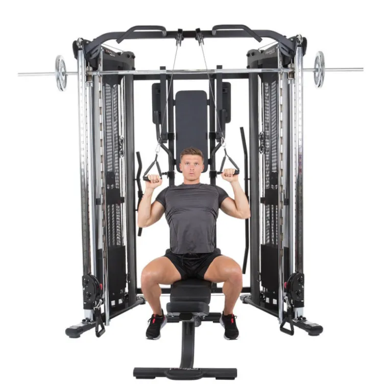 Multi-station de musculation professionnelle - Smith machine polyvalente - Autark 10.0