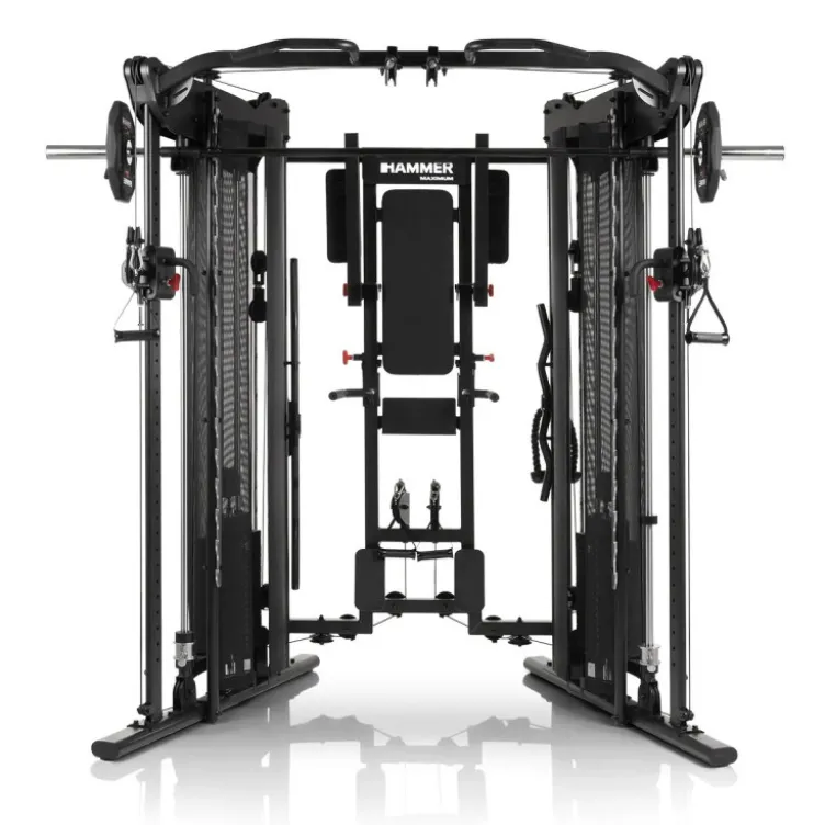 Multi-station de musculation professionnelle - Smith machine polyvalente - Autark 10.0