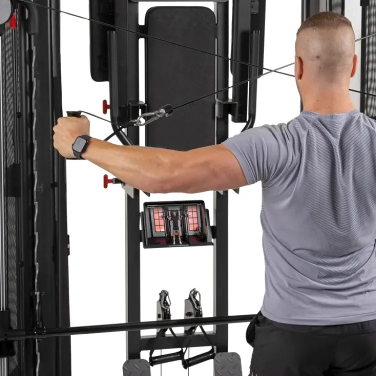 Multi-station de musculation professionnelle - Smith machine polyvalente - Autark 10.0