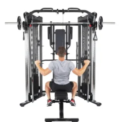 Multi-station de musculation professionnelle - Smith machine polyvalente - Autark 10.0
