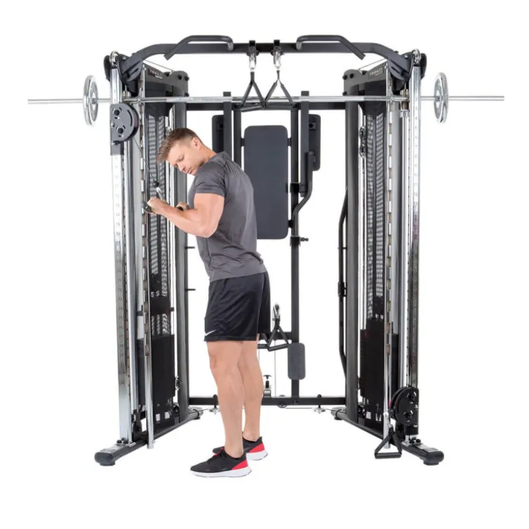 Multi-station de musculation professionnelle - Smith machine polyvalente - Autark 10.0