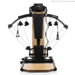 Multi-station en bois Bio force avec technologie TNT - Entraînement polyvalent en homegym avec résistance maximale de 125 kg
