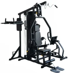 Multistation semi-pro TM1 Titanium Strength avec presse réglable pour training des jambes et chaise romaine - 80kg