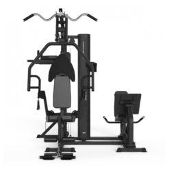 Multistation semi-pro TM1 Titanium Strength avec presse réglable pour training des jambes et chaise romaine - 80kg