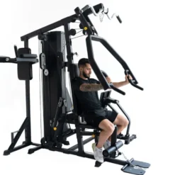 Multistation semi-pro TM1 Titanium Strength avec presse réglable pour training des jambes et chaise romaine - 80kg