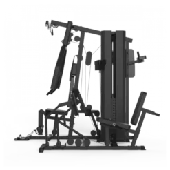 Multistation semi-pro TM1 Titanium Strength avec presse réglable pour training des jambes et chaise romaine - 80kg