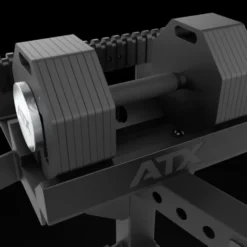 Octa Dumbell Stand ATX - Support pour haltères à charge variable ATX Octa et barre SZ - 2 x 18 espaces pour plaques de poids
