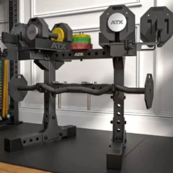 Octa Dumbell Stand ATX - Support pour haltères à charge variable ATX Octa et barre SZ - 2 x 18 espaces pour plaques de poids