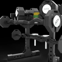 Octa Dumbell Stand ATX - Support pour haltères à charge variable ATX Octa et barre SZ - 2 x 18 espaces pour plaques de poids