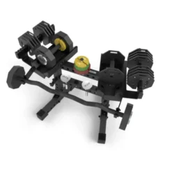 Octa Dumbell Stand ATX - Support pour haltères à charge variable ATX Octa et barre SZ - 2 x 18 espaces pour plaques de poids