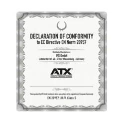 Option Dips ATX écartement réglable pour rack de musculation série 600 et 700 - Capacité de charge 200 kg