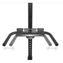 Option Dips ATX écartement réglable pour rack de musculation série 600 et 700 - Capacité de charge 200 kg