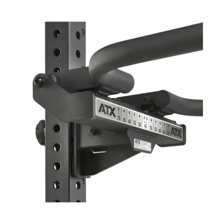 Option Dips ATX écartement réglable pour rack de musculation série 600 et 700 - Capacité de charge 200 kg