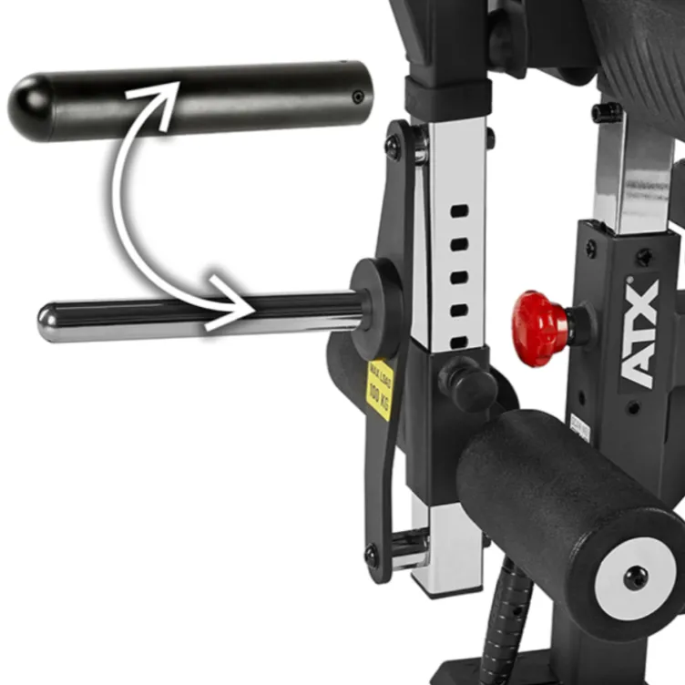 Option Leg Curl Extension ATX avec repose-jambes professionnel - Nouvelle version