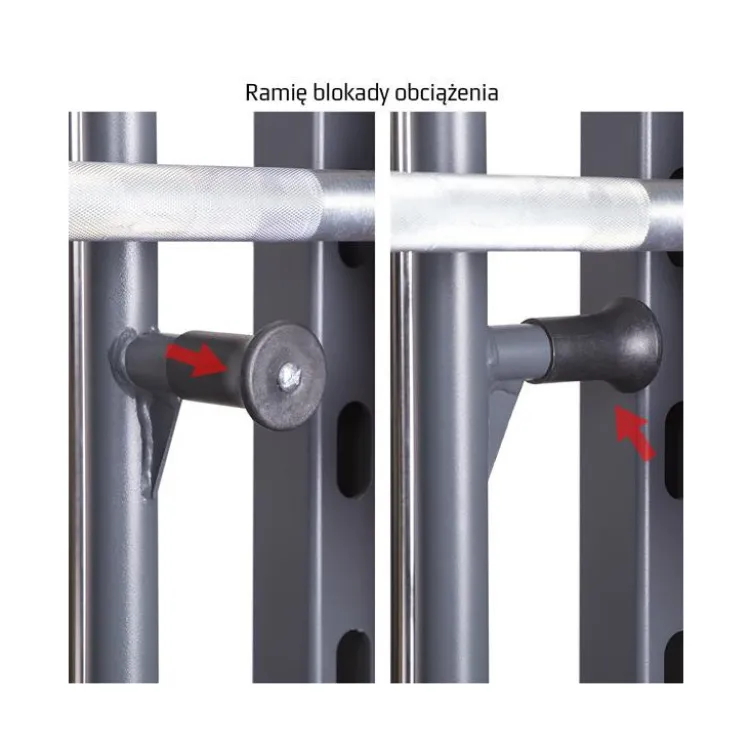 Option leg press pour smith machine semi-professionnelle