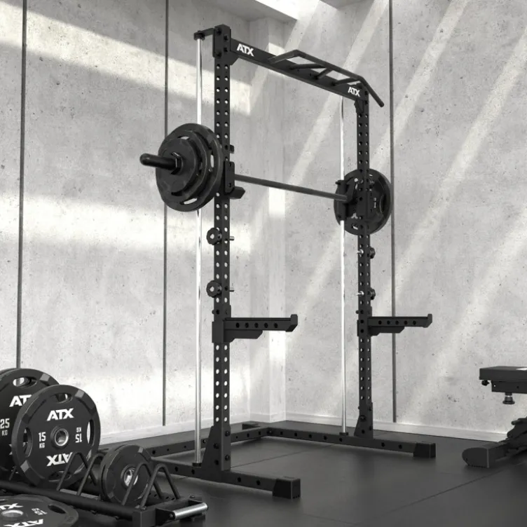 Option Multipresse ATX pour Half Rack HRX-510 – Barre guidée pour exercices de musculation en home gym
