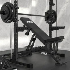 Option Multipresse ATX pour Half Rack HRX-510 – Barre guidée pour exercices de musculation en home gym