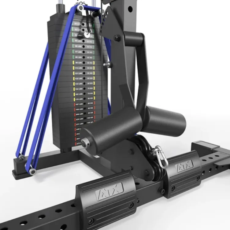 Option poste à poulie ATX à charge guidée de 125 kg avec réglage de la hauteur et supports pour bandes de résistance