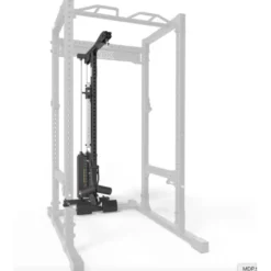 Option poste à poulie ATX à charge guidée de 125 kg avec réglage de la hauteur et supports pour bandes de résistance
