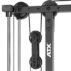 Option poste à poulie à charge guidée 100 kilos série 500 pour racks et cages à squat ATX