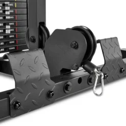 Option poste à poulie à charge guidée 100 kilos série 500 pour racks et cages à squat ATX