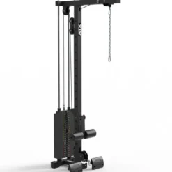 Option poste à poulie série 700 avec colonne de poids 125 kg pour cage rack de musculation