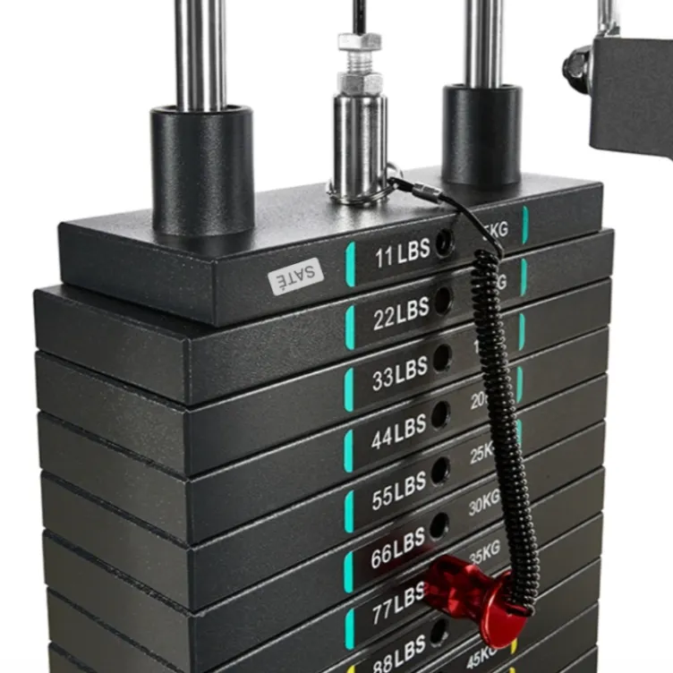 Option poulie pour rack à squat ATX fitness à colonne de poids 100 kg