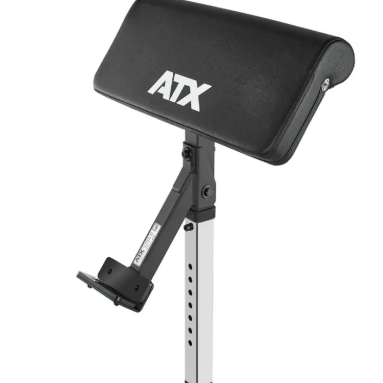 Option pupite à biceps ATX pour banc de musculation avec support pour barre