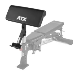 Option pupite à biceps ATX pour banc de musculation avec support pour barre