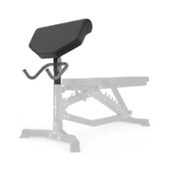 Option pupitre à biceps pour banc de musculation et entraînement des bras