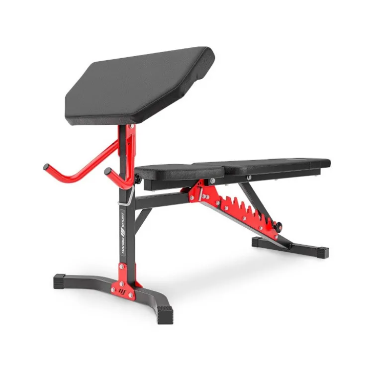 Option pupitre à biceps pour banc de musculation à support multi réglable