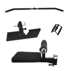 Option siège avec rouleau de blocage et plaque de support pour exercices à la poulie pour Force USA G3 V2