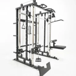 Option siège avec rouleau de blocage et plaque de support pour exercices à la poulie pour Force USA G3 V2