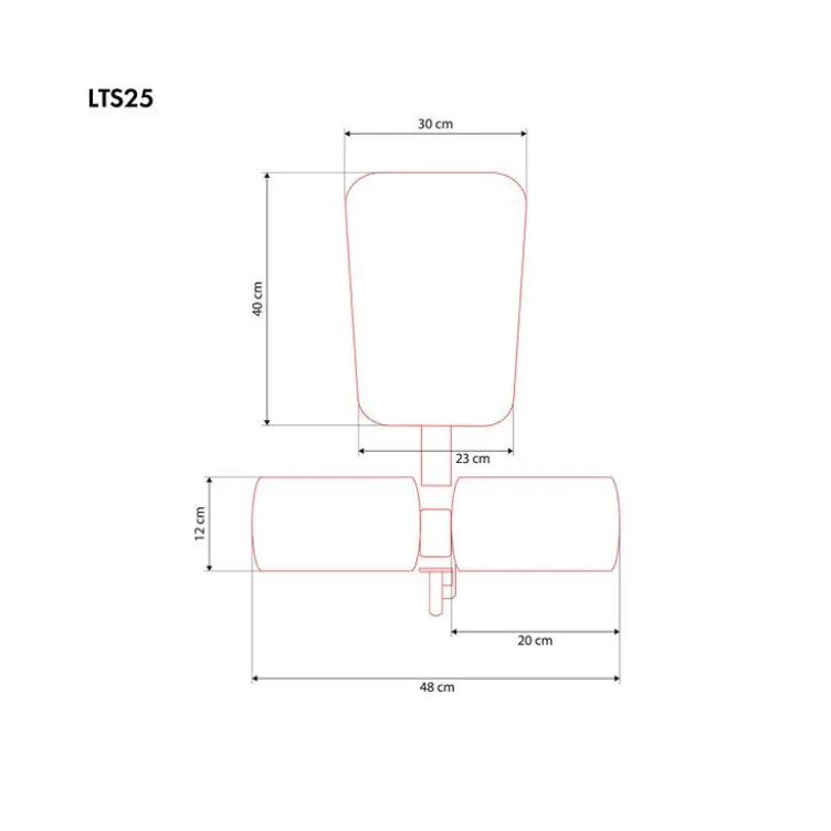 Option universelle siège de musculation avec rouleau de blocage réglable - Capacité de charge 160 kg