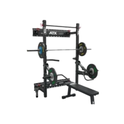 Pack ATX avec Half Rack mural et pliable série 700 et rails de montage pour homegym