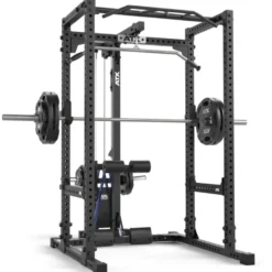 Pack ATX power rack à squat série 600 195 ou 215 cm avec poulie à charge libre jusqu'à 150 kg