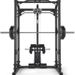 Pack ATX power rack à squat série 600 195 ou 215 cm avec poulie à charge libre jusqu'à 150 kg
