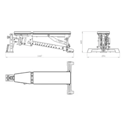 Pack Banc de musculation ATX multipositions inclinable + option leg