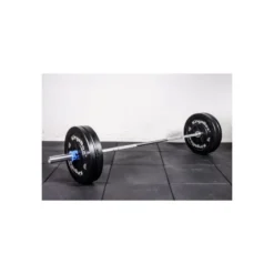 Pack barre d'haltèrophilie et poids olympiques 50 à 200kg