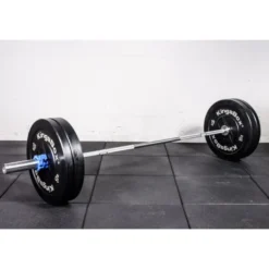 Pack barre d'haltèrophilie et poids olympiques 50 à 200kg