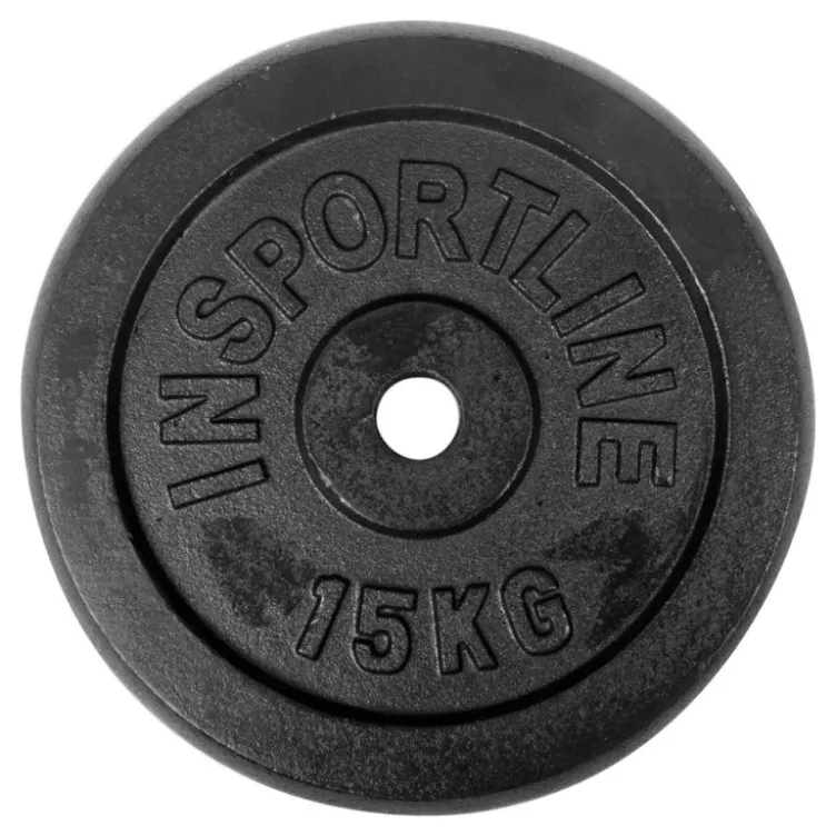 Pack Cast Iron de 108,5 kg - Disques de poids diamètre standard en fonte jusqu'à 20 kg