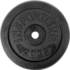 Pack Cast Iron de 108,5 kg - Disques de poids diamètre standard en fonte jusqu'à 20 kg